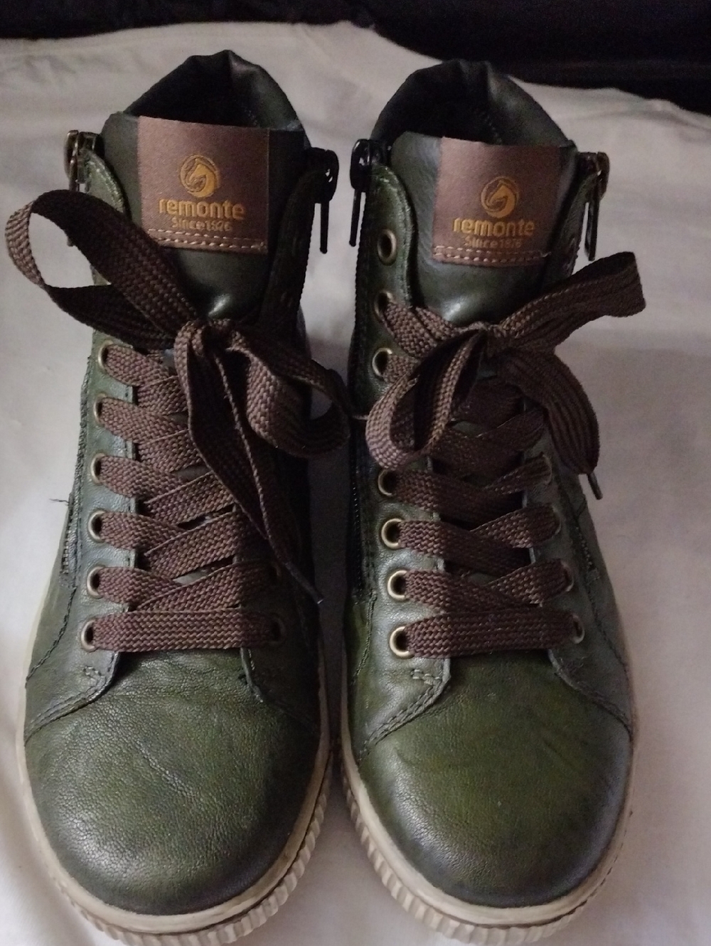 Remonte Lace-Up Leather Boot.  Size 5 (38)